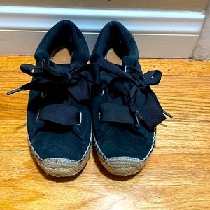 Ugg suede leather lace up shoes.